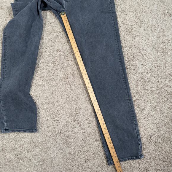 Faherty Men's Stretch Terry 5 Pocket Black Jeans Size 38x34 - Picture 5 of 11